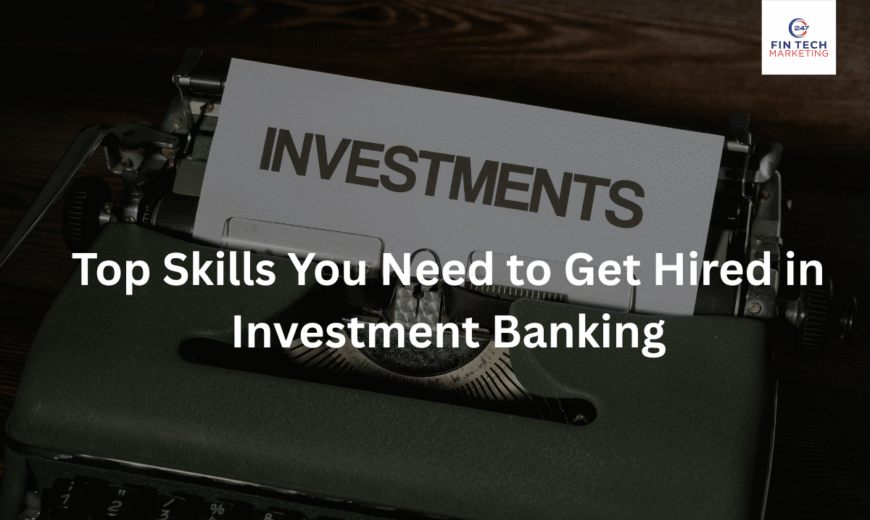 Investment Banking